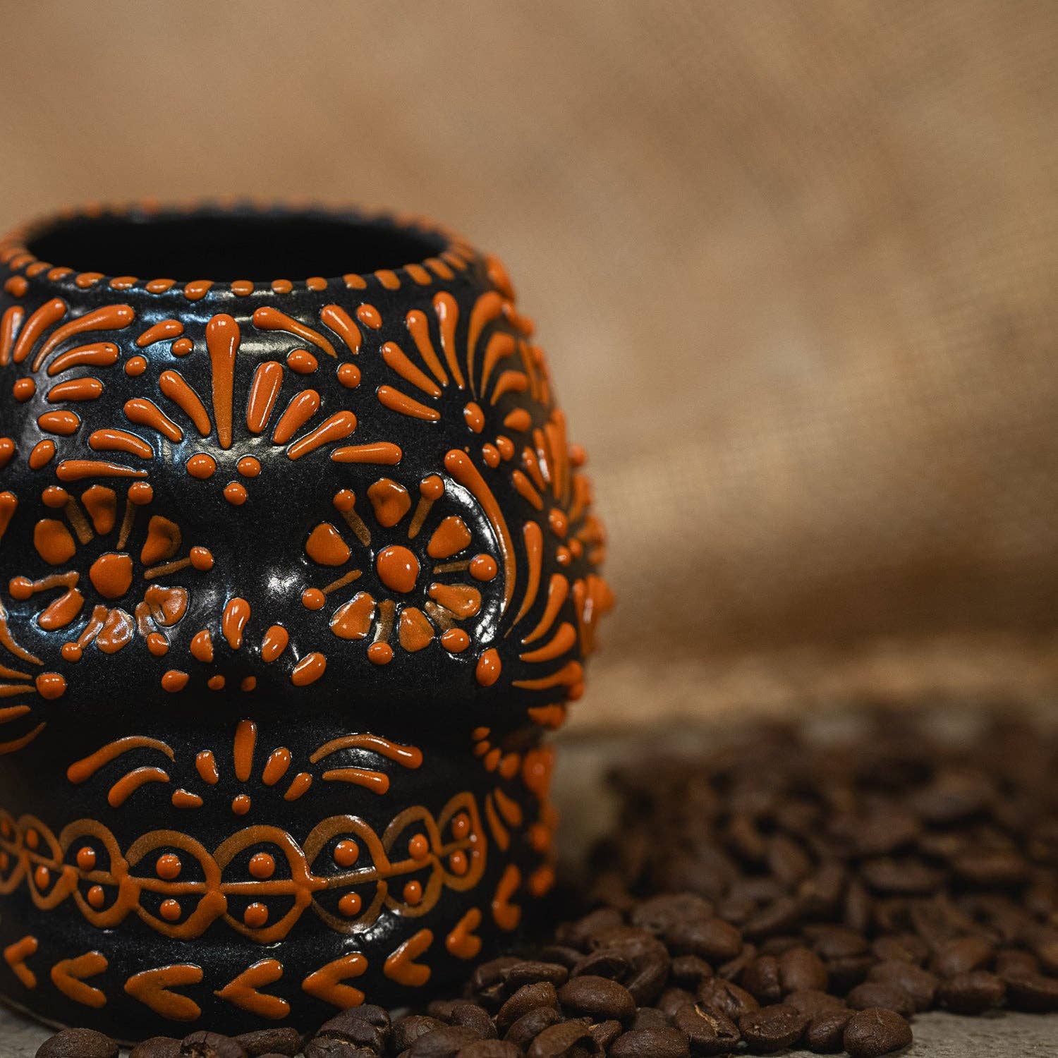 Mi Amor Just For You - Wholesale Coffee Mug - Cempasuchil - Skull Mug2