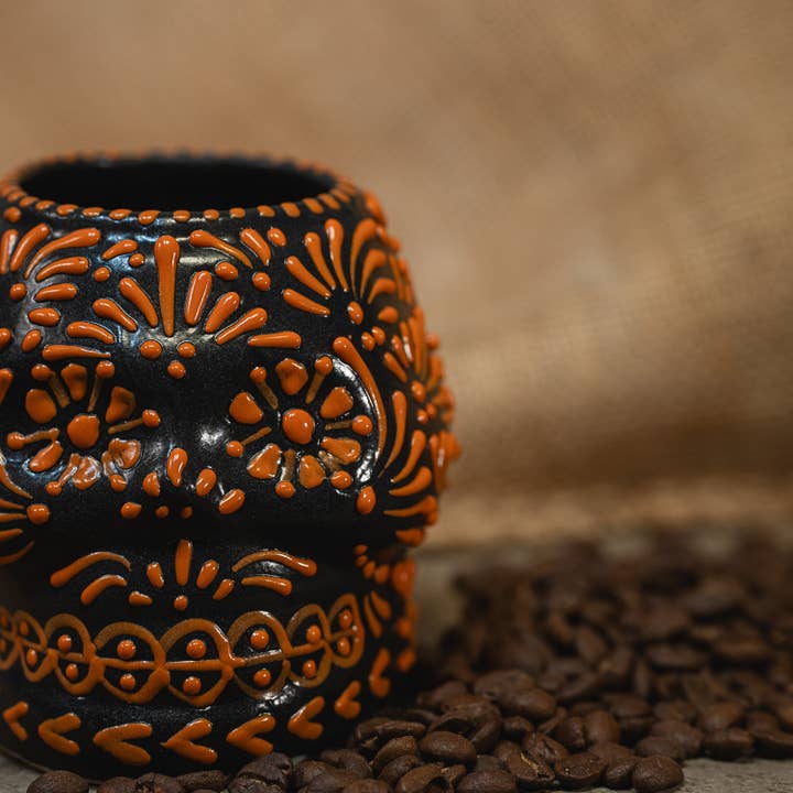 Mi Amor Just For You - Wholesale Coffee Mug - Cempasuchil - Skull Mug2