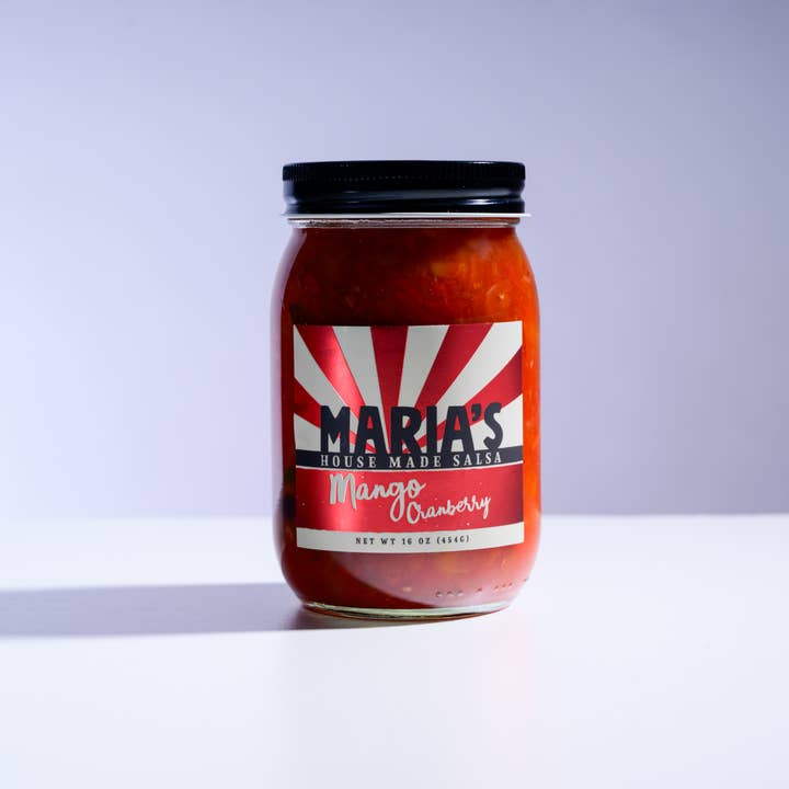 Mango Cranberry Salsa for wholesale by Maria's House Made Salsa