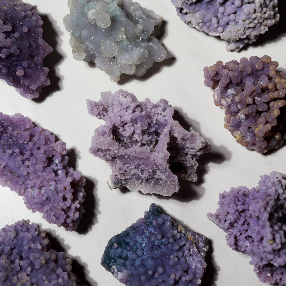 Natures Artifacts Inc - Vente Pierre et cristal de spiritualité - Agate raisin naturelle (grande taille)4