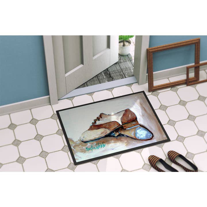 Caroline's Treasures – wholesale Door mat – Tap Doses Shoes Doormat 18x27 MW21382