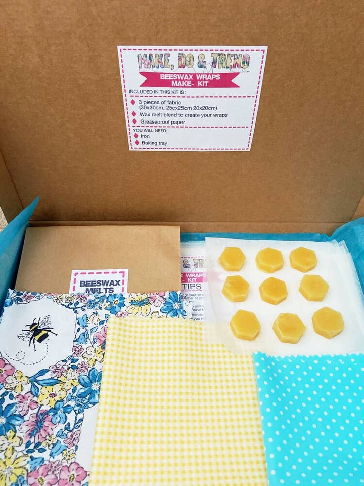 Beeswax Wraps Making Craft Kit for wholesale by Make, Do & Trend