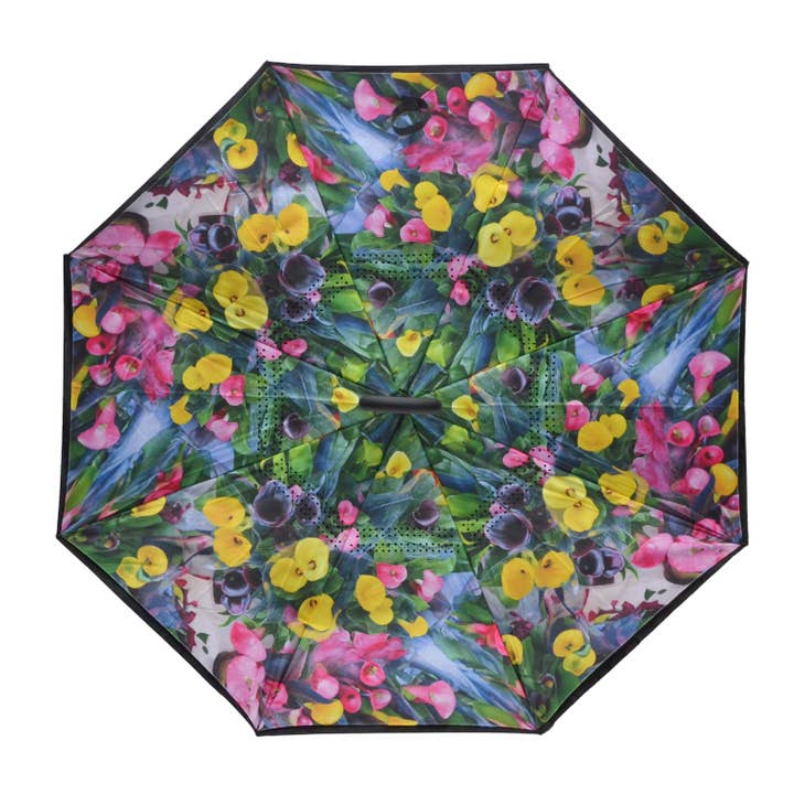 Nupouch / Nufoot - Vente Parapluie – femme - Parapluie inversé Topsy Turvy - 31 couleurs et motifs magnifiques1