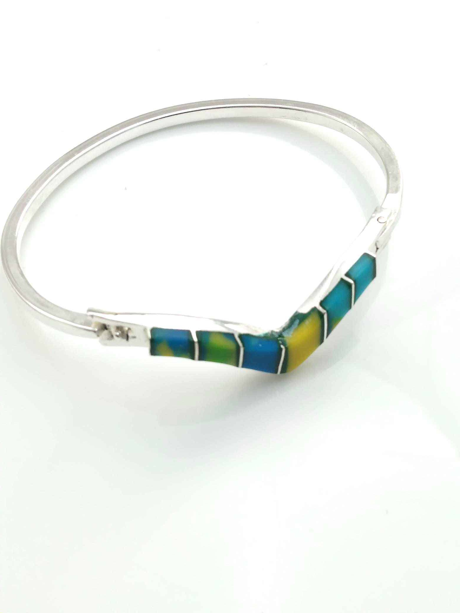 Costello International - Wholesale Bangle Bracelet - Cleopatra Inlaid Bracelet5