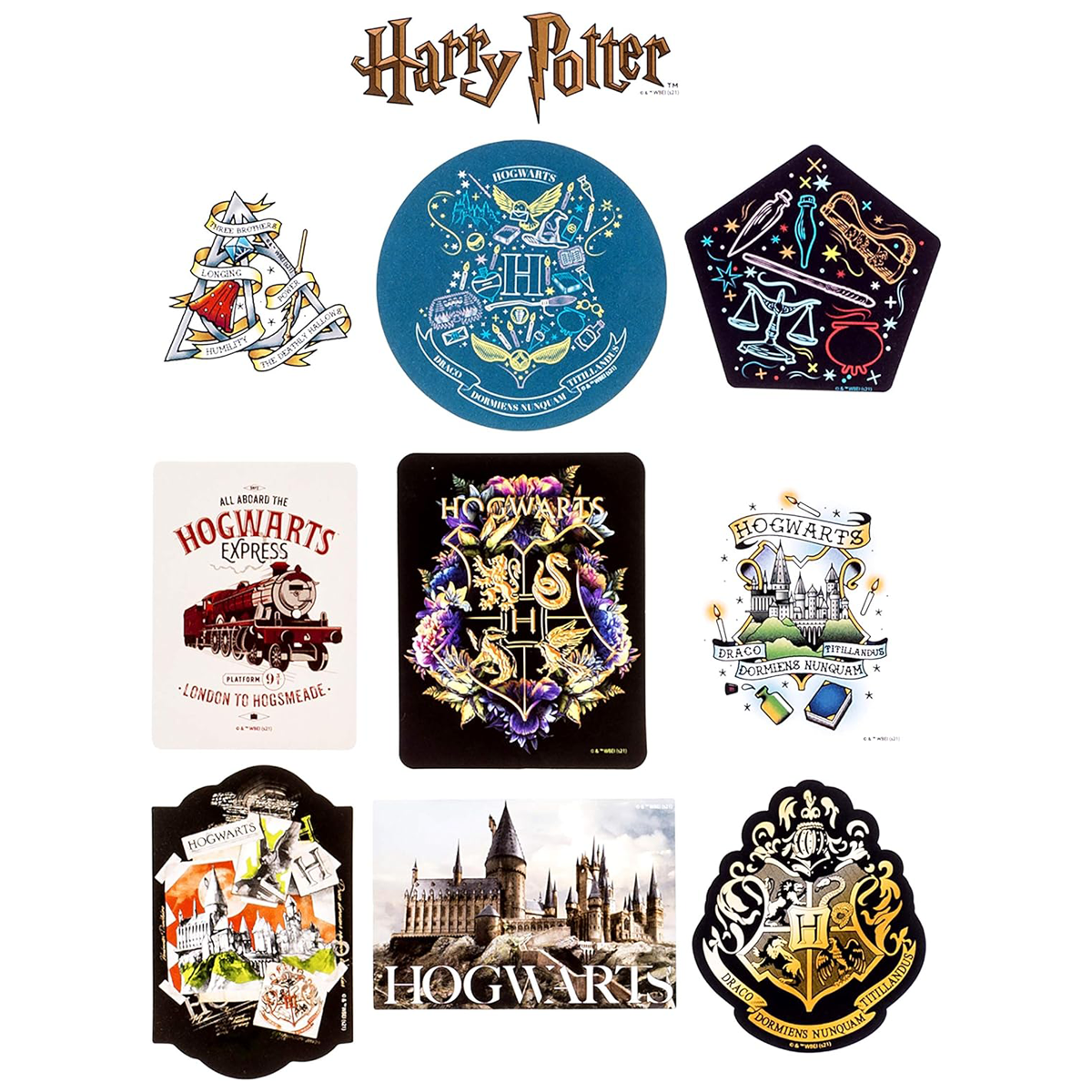 Conquest Journals - Wholesale Sticker - Harry Potter Ravenclaw Decals (60-Pack)7