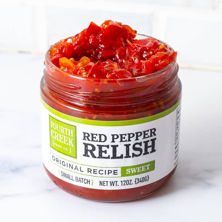 Red Pepper Relish for wholesale by Fourth Creek Food Co.