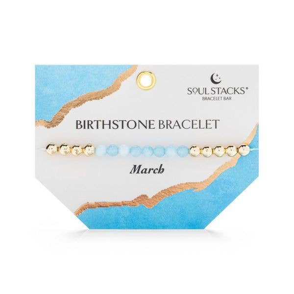 DM Merchandising – wholesale Beaded bracelet – Soul Stacks Birthstone Bracelet Assortment17