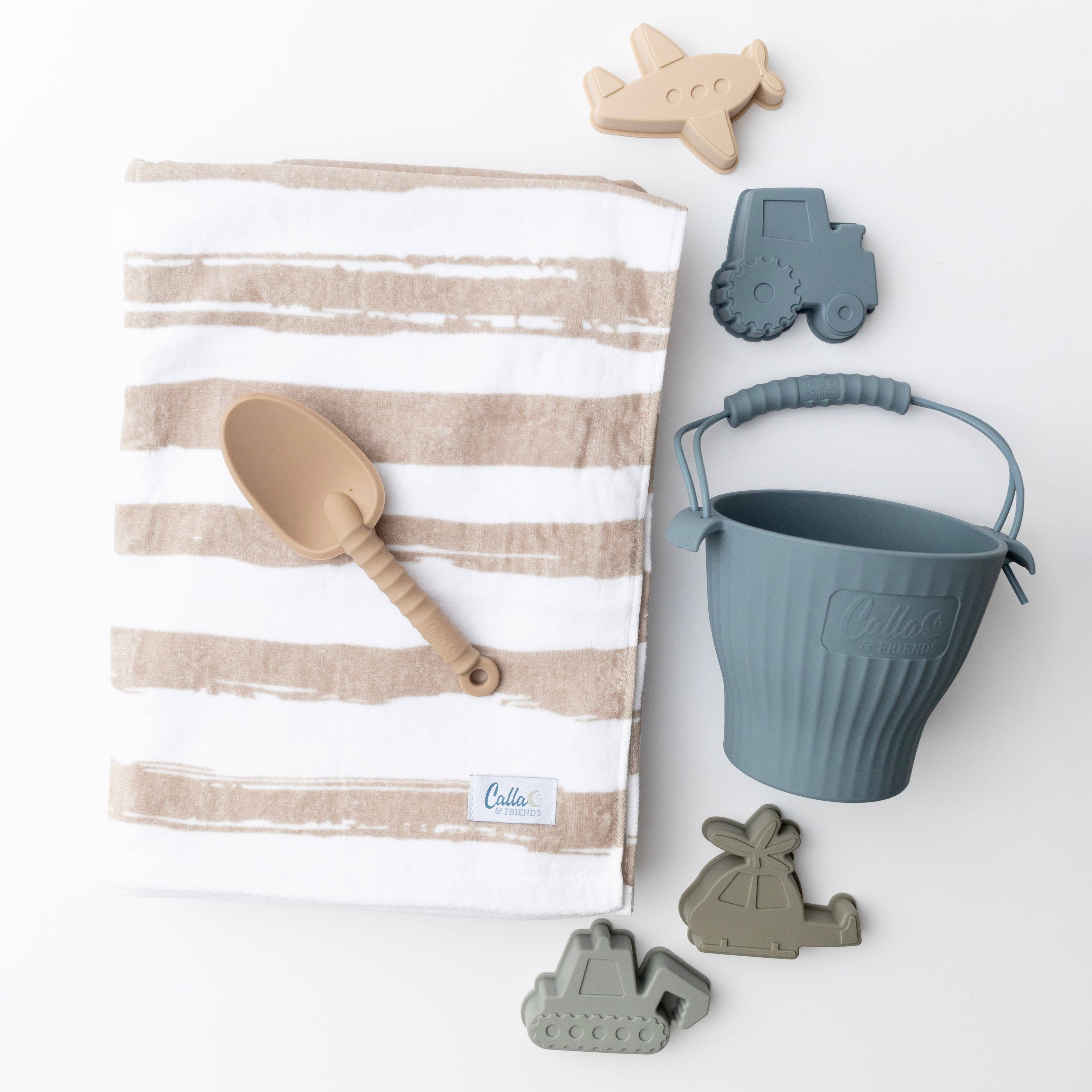 Calla & Friends – wholesale Beach/pool toy – Child & baby – Brayden Silicone Beach Toy Set9