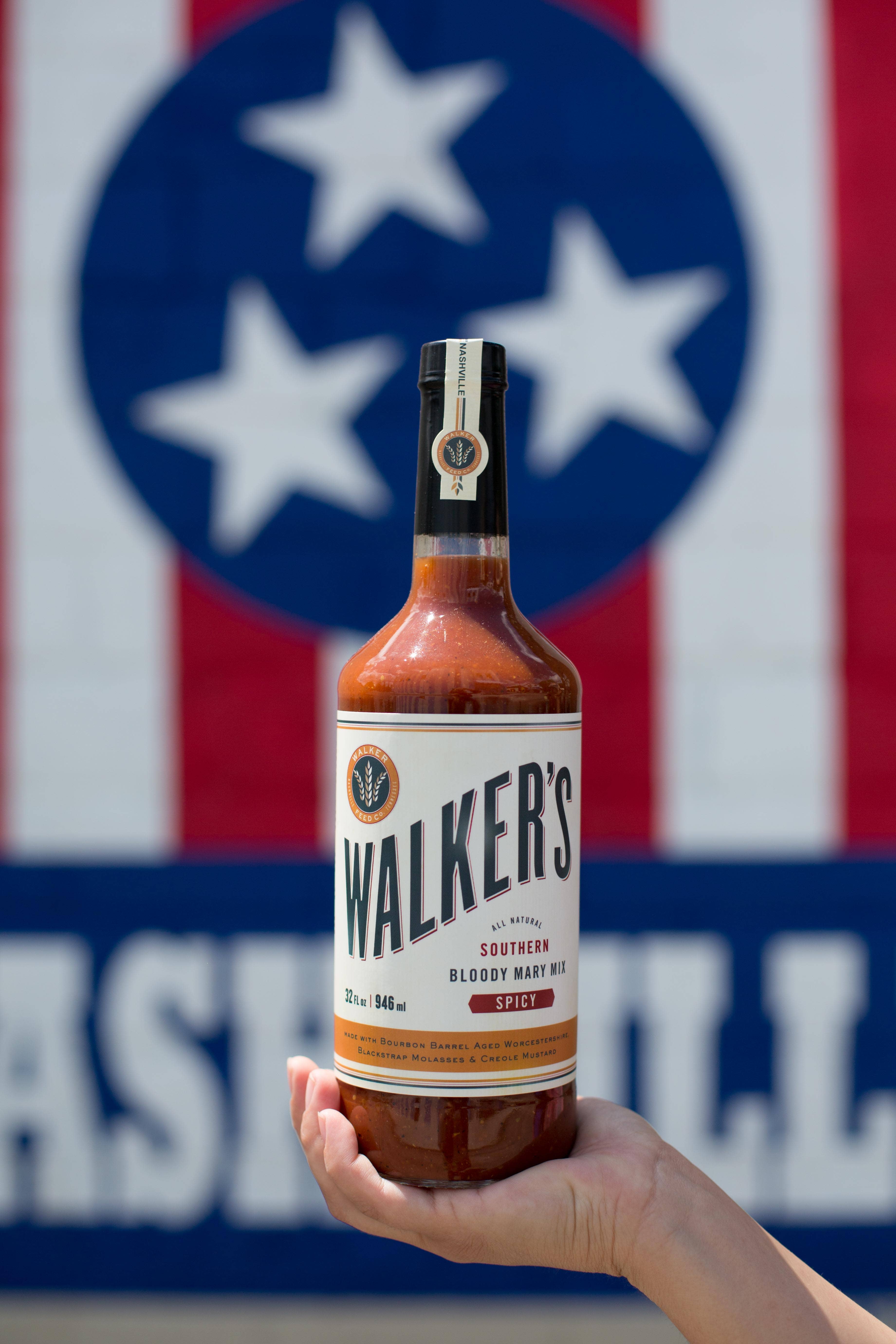 Walker Feed Co. - Wholesale Cocktail Mix/Syrup - 32 oz Southern Bloody Mary Mixer1