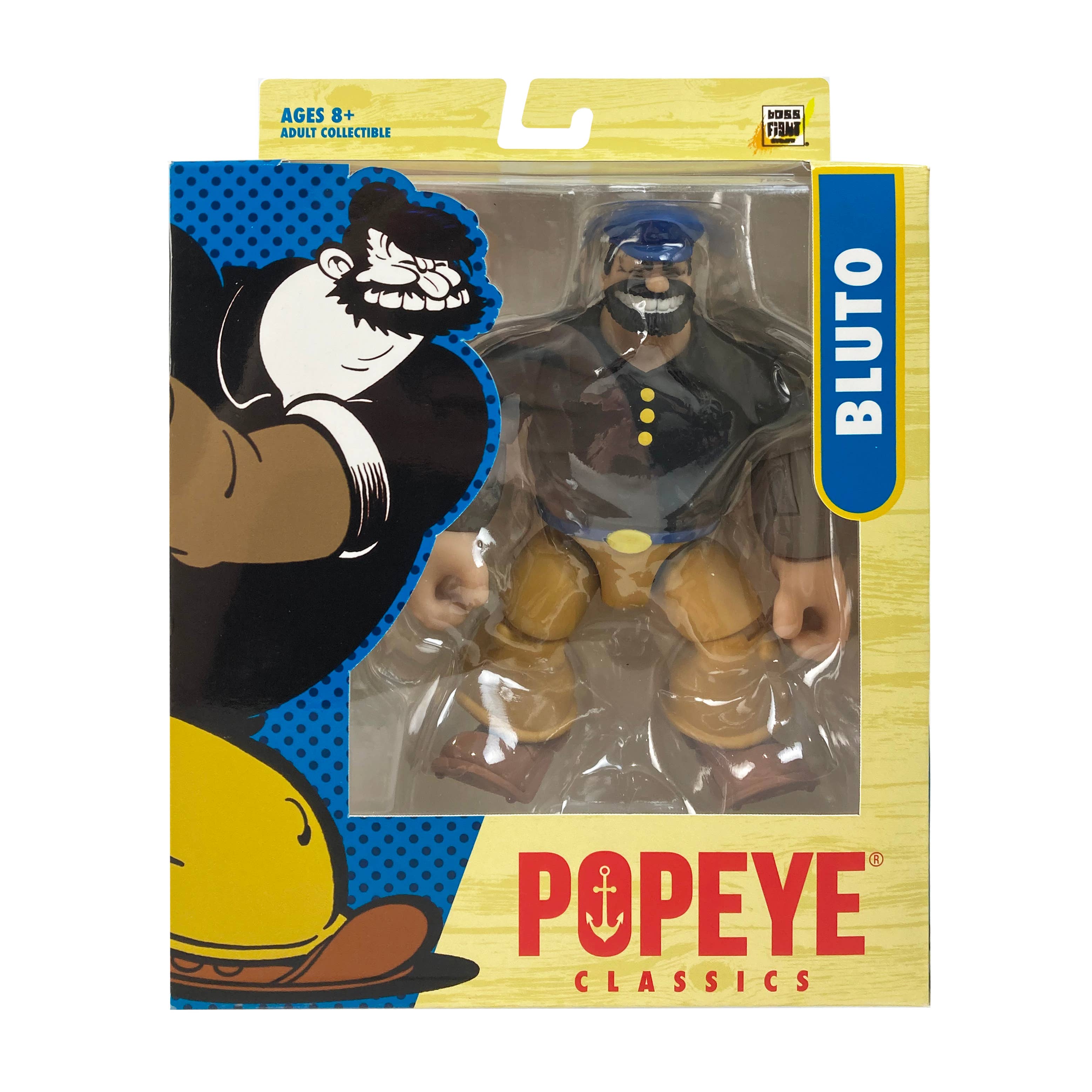 Boss Fight Studio Llc - Wholesale Figurine Toy - Kids - Popeye Classics Action Figure: Bluto Action Figure10