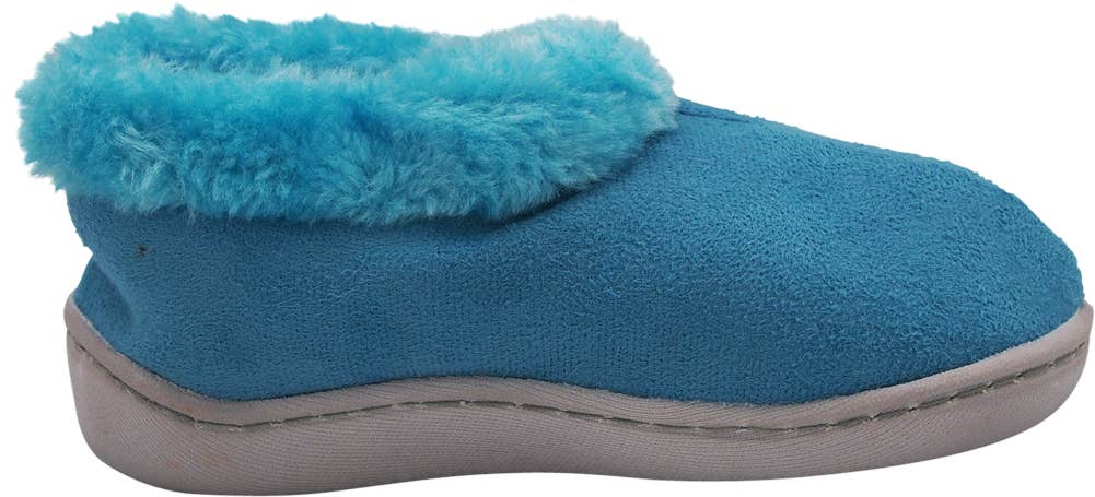 Eastern Off Price – wholesale Tofflor - Barn – Norty Toddler Girl's Barn Fleece Memory Foam Slip On Inomhus2