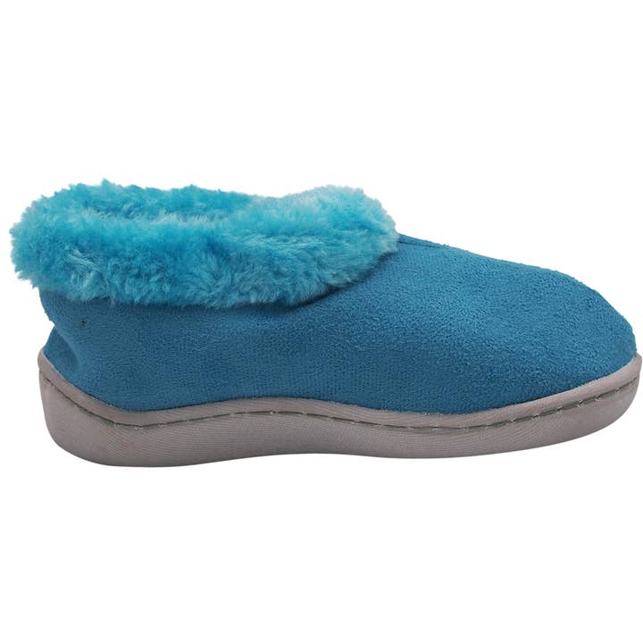 Eastern Off Price – wholesale Tofflor - Barn – Norty Toddler Girl's Barn Fleece Memory Foam Slip On Inomhus2
