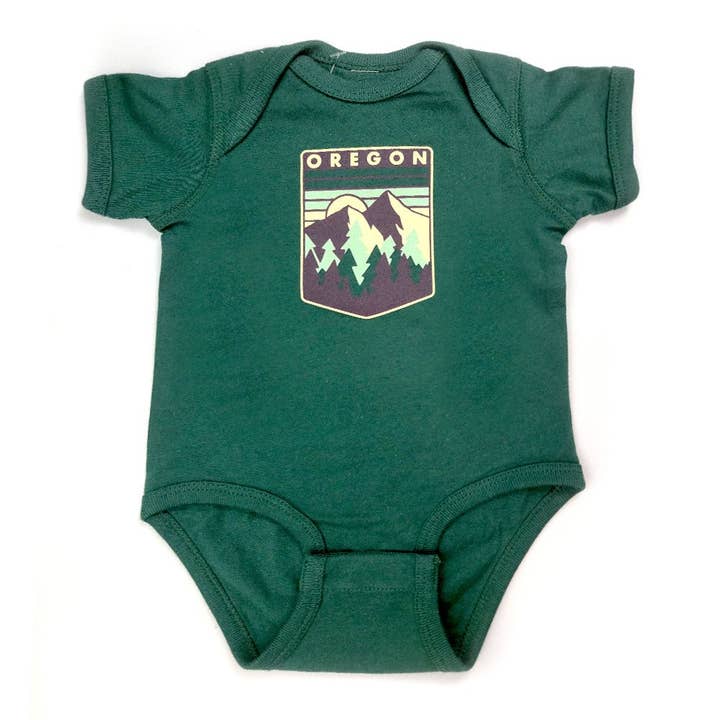 Oregon Vista Onesie for wholesale by Hello From Oregon