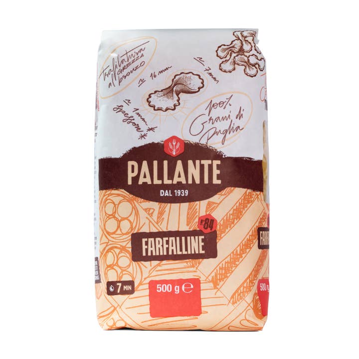 PASTA PALLANTE - Wholesale Pasta - Pallante Farfalline (Bronze) DFQ 500gx24
