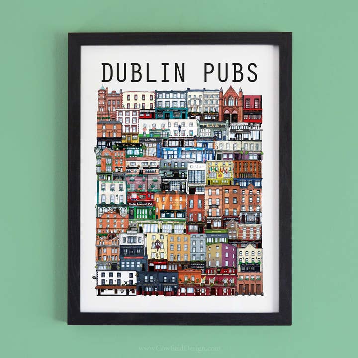 Pubs de Dublin pour la vente par Cowfield Design