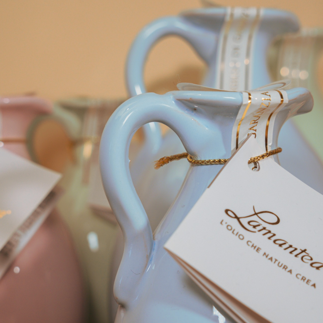 SALA CAFFE CO - Wholesale Olive Oil - 100ml Handcrafted EVOO Ceramic Jug — Dust Colour2