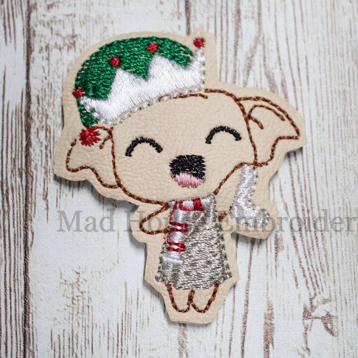 Feutre de Noël elfe | Feutre de Noël elfe | Feutre de Noël elfe non coupé | Feutre en vinyle non coupé | Feutre non coupé | Applique en feutre | Feutres | Feltie pour la vente par Mad House Embroidery