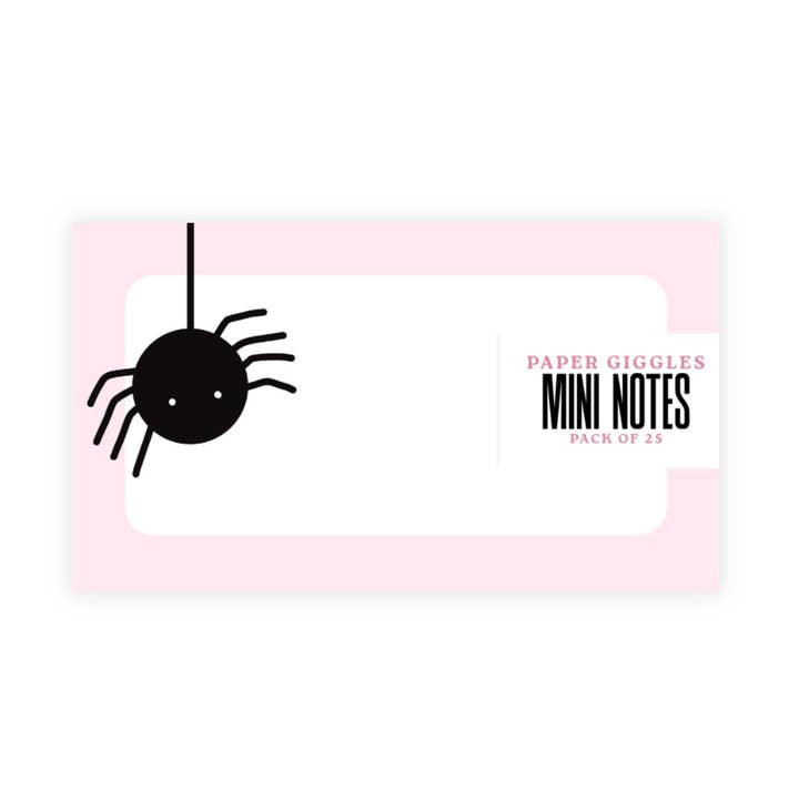 Halloween-Spinnen-Mini-Notizen | Packung mit 25 für den Großhandel von Paper Giggles