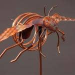 Haw Creek Forge, LLC – wholesale Outdoor ornament/decor – Copper Bee Yard Art1