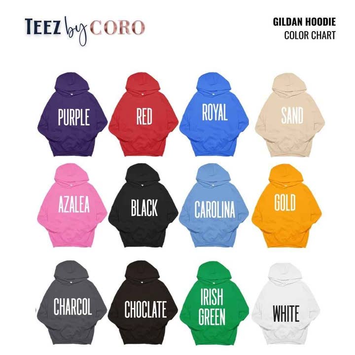Personalized Gildan Hoodie: Custom Logo, Photo, Text Unisex Pullover for wholesale by CoRo & Company