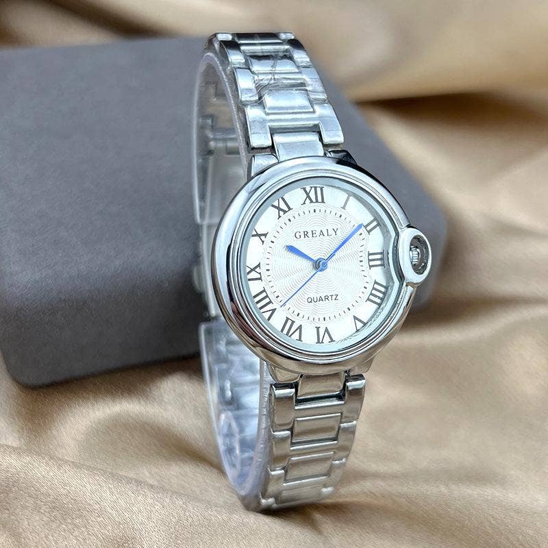 WoodWristCo – Engroshandel Armbåndsur - Unisex – Parure med klassiske armbåndsure i rustfrit stål med quartz2