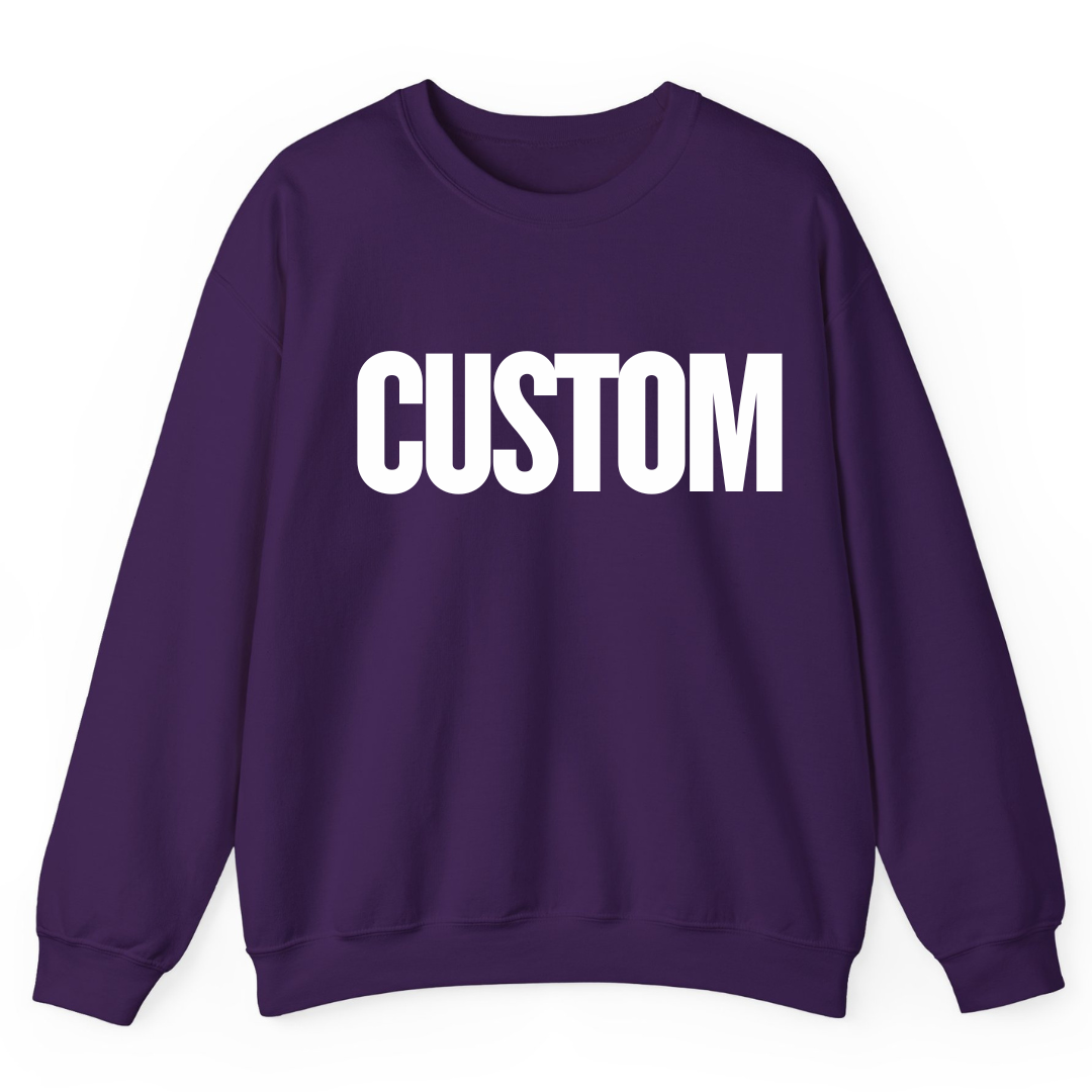 TheWorldOfMYes – wholesale Graphic sweatshirt – Unisex – Custom Printed Sweatshirt with Your Text or Logo3
