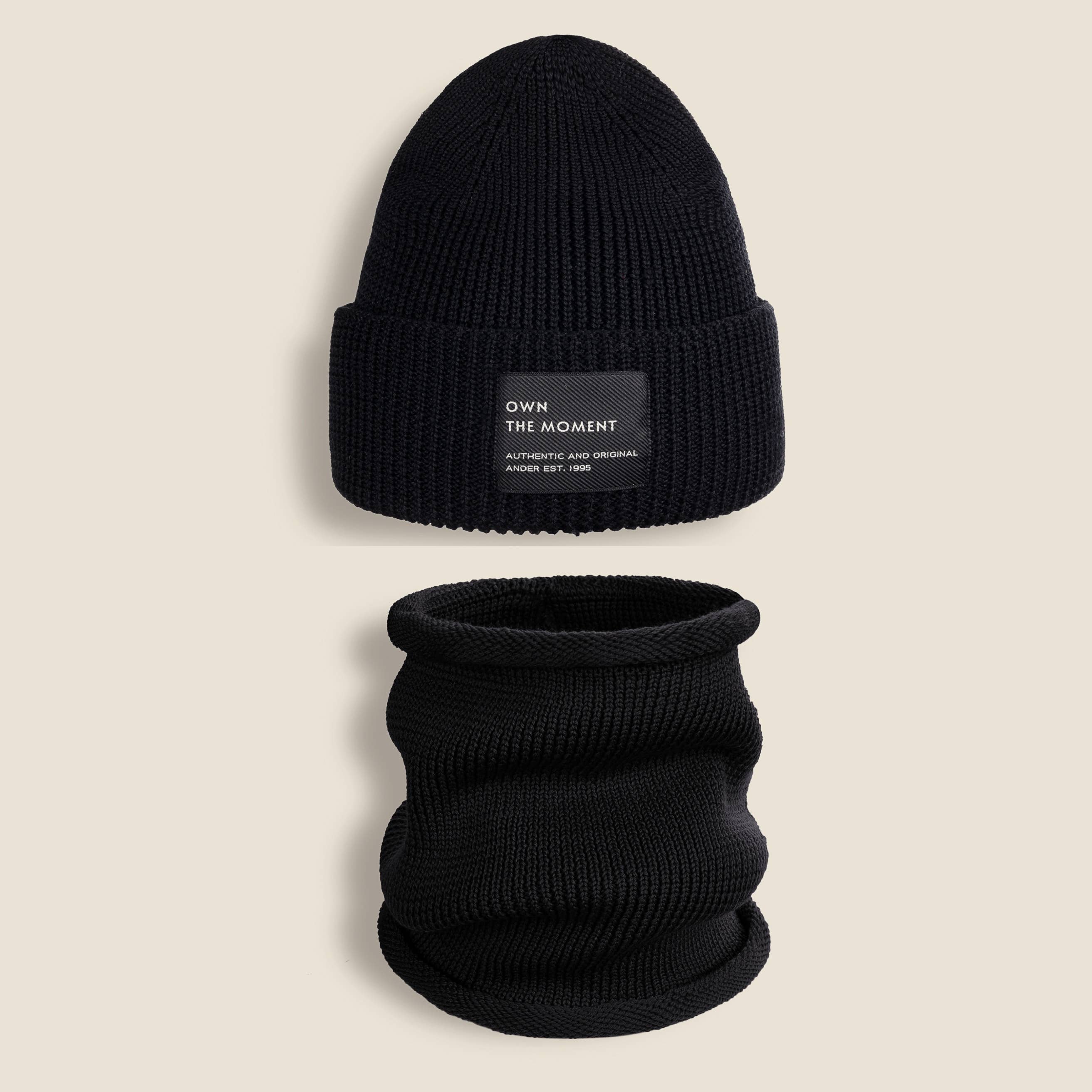 Ander - Wholesale Beanie - Women's - New Brigid 100%  Merino Wool set! Beanie + snood made in PL22