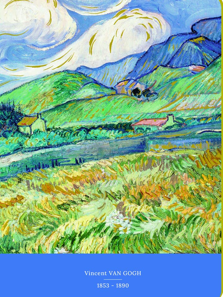 4113-25249 Cuaderno Vincent Van Gogh, Campo Saint-Rémy para venta al por mayor de Multi Técnica de Papelería SA