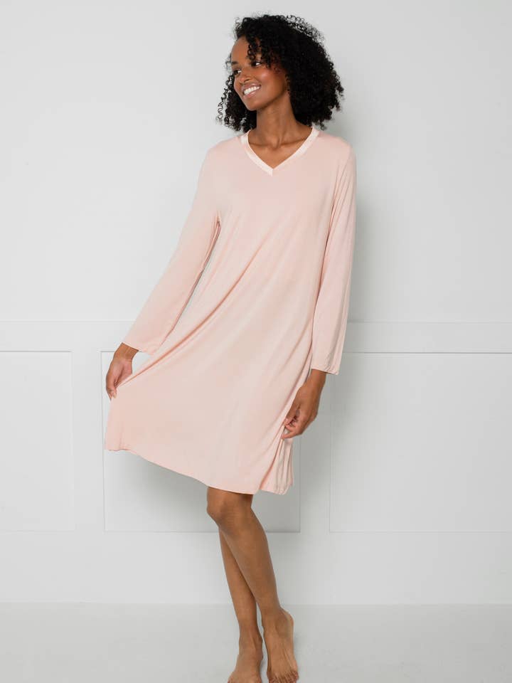 PIJAMA CON RIBETE DE SATÉN para venta al por mayor de LATTELOVE