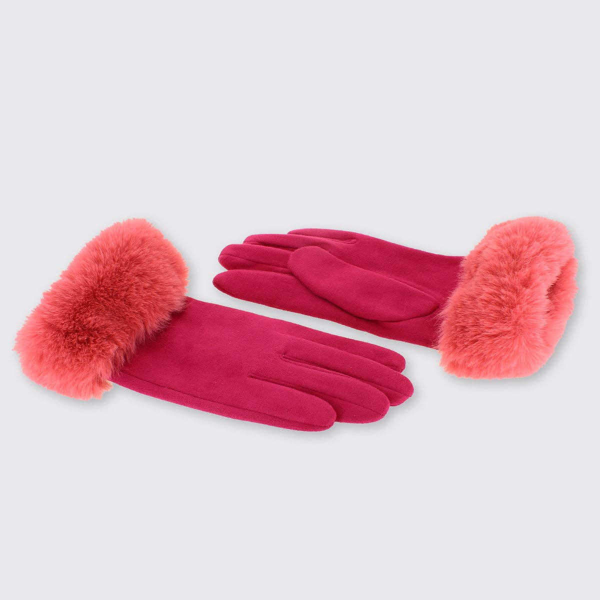 Forever England / Millie Mae – wholesale Gloves – Women's – Gloves with Faux Fur Edge13