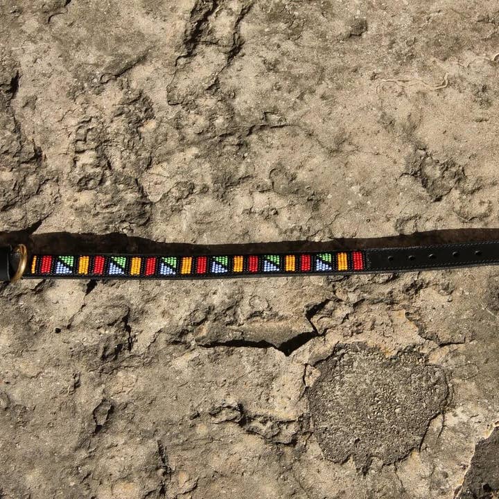 Dachshund Couture - Vente Collier – chien - Collier pour chien africain Monaco2