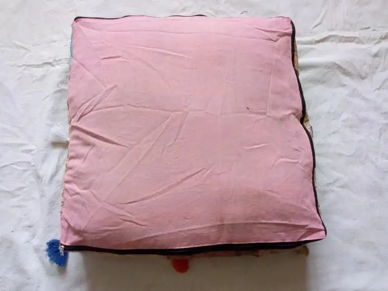 GYPSY STUDIO - Wholesale Pouf - Indian Handmade Square Pouf Vintage Floor Cushion Covers2