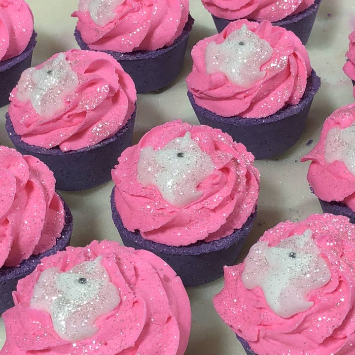 Unicorn Kiss Bath Cake for wholesale by Made Natural