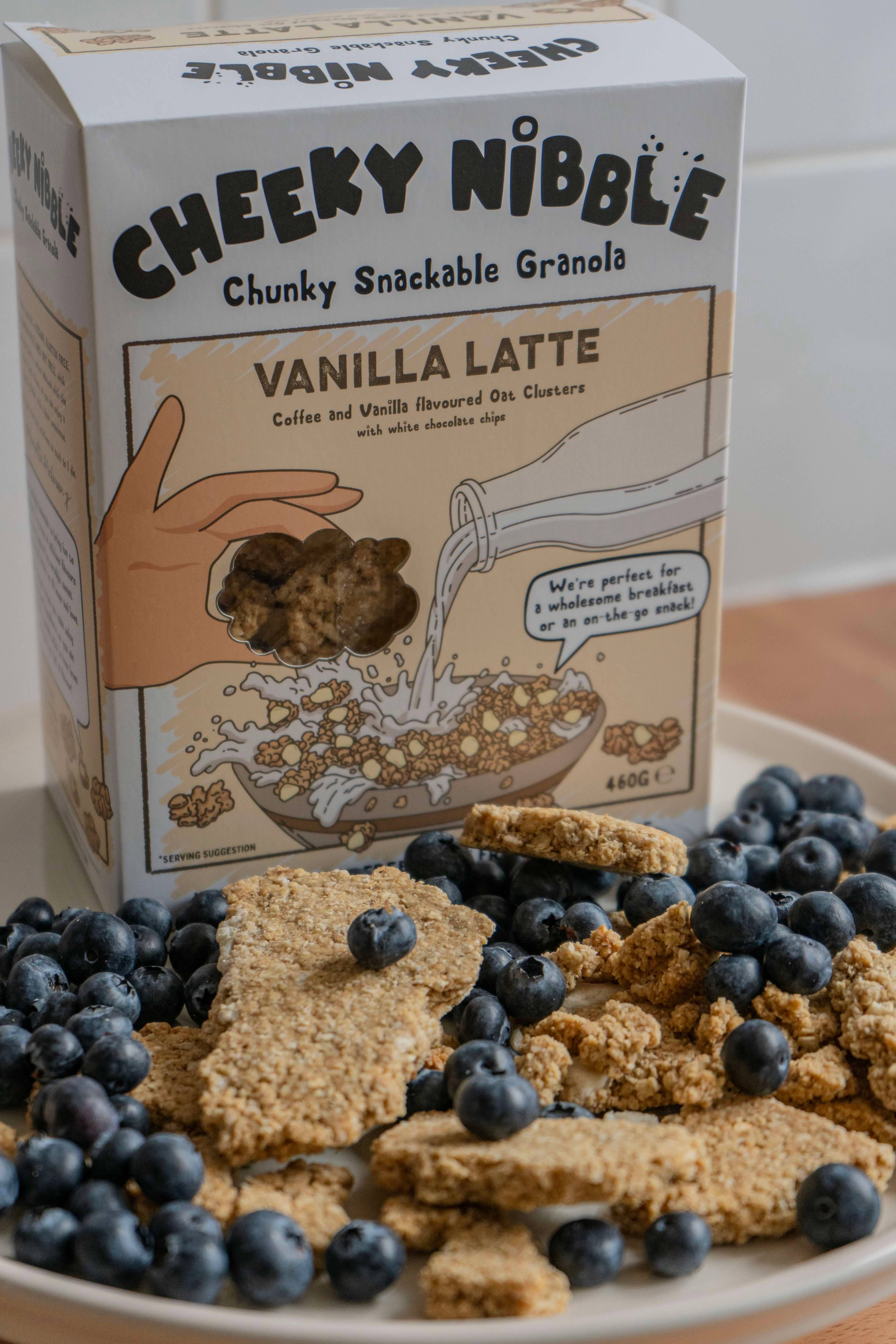 Cheeky Nibble – wholesale Granola – Vanilla Latte Granola - Gluten Free2