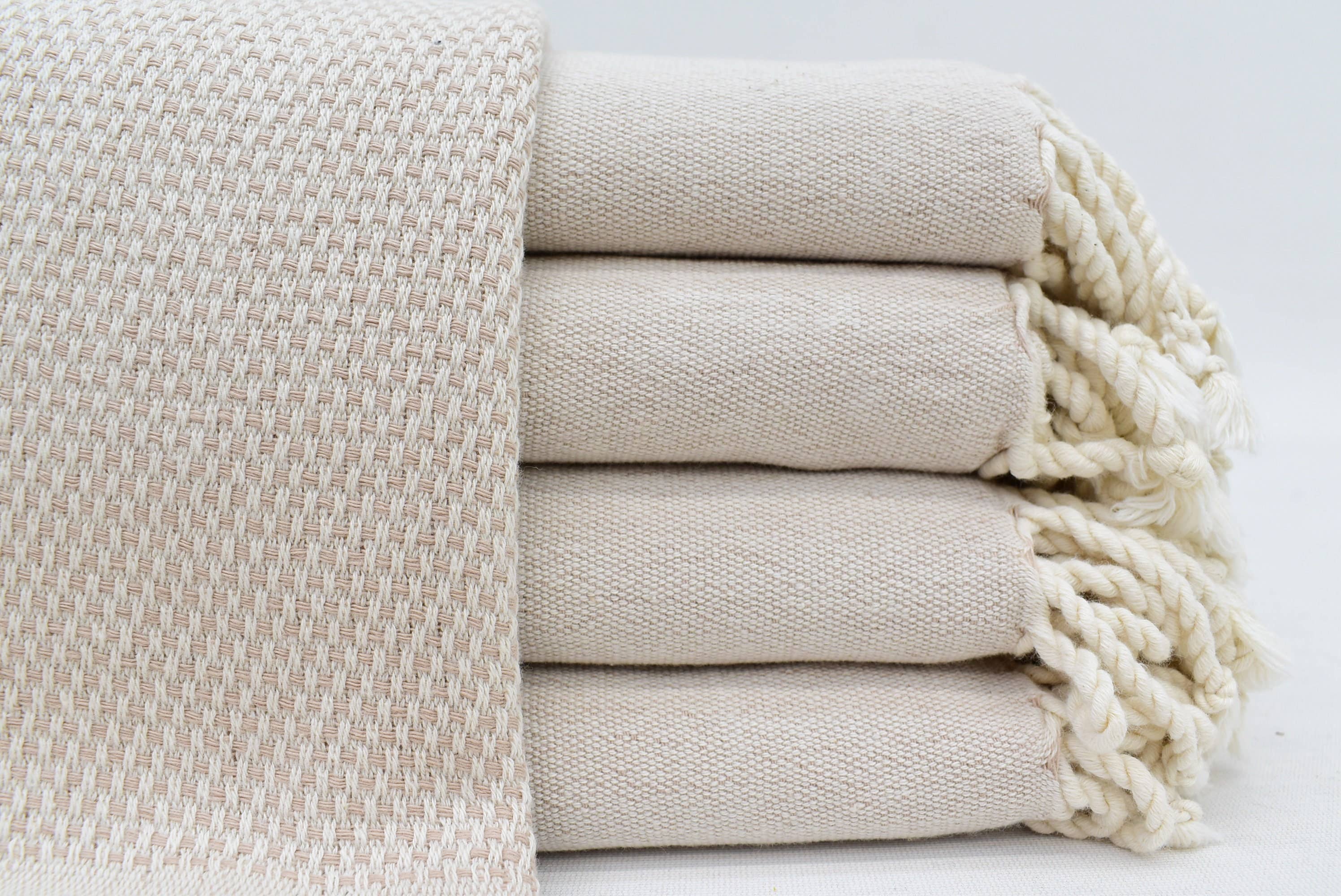 Organic Turkish Towels – wholesale Hand towel – Beige Hand Towel, Luxurious Turkish Tea Towel0