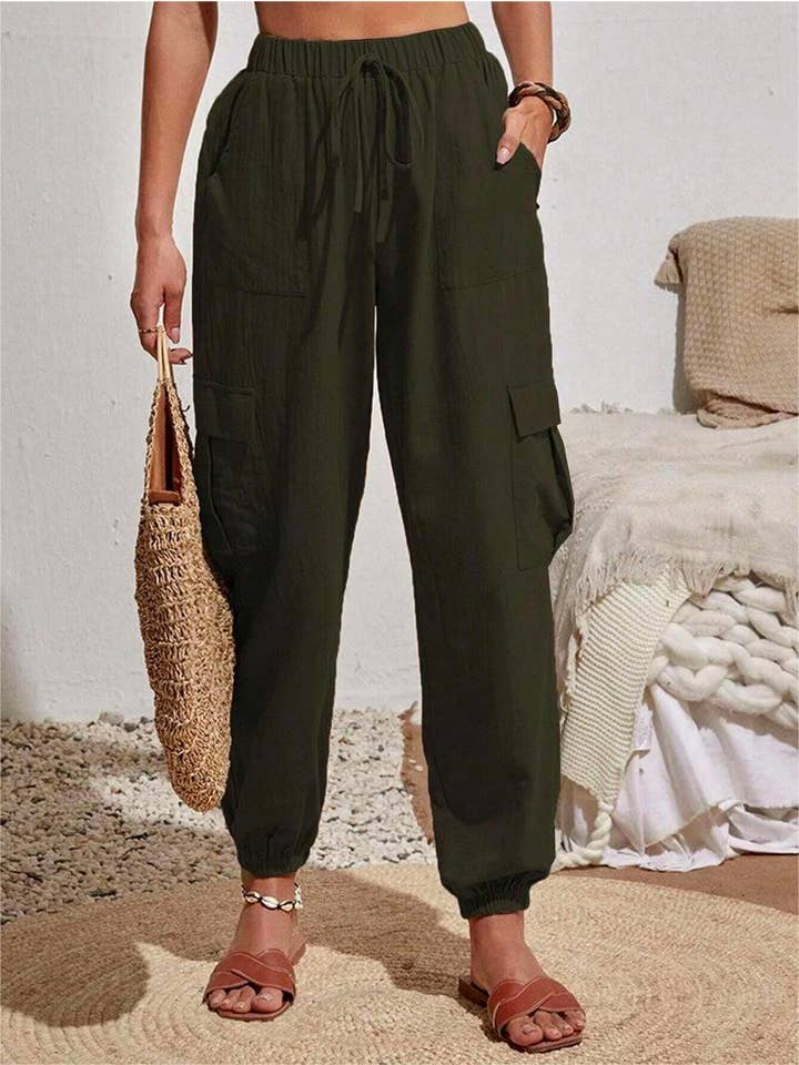 Rosa Clothing - Wholesale Pants - Women's - Pocket trousers cargo pants2