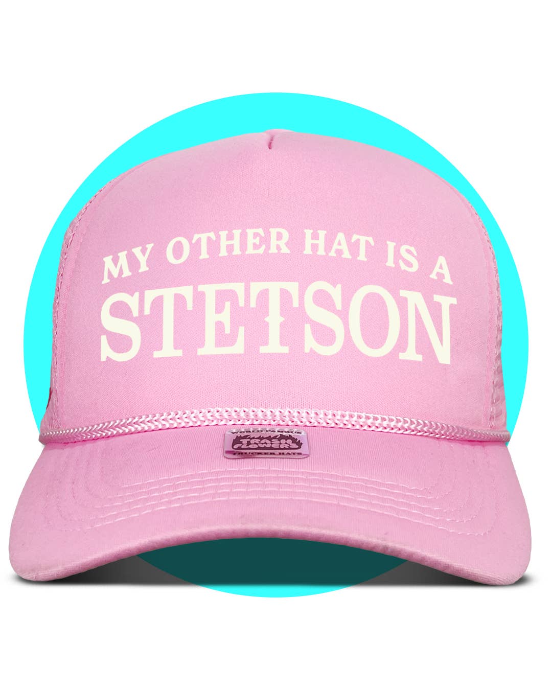 Trash Flowers Trucker Hats - Wholesale Truckerpet - Uniseks - Truckerpet « My Other Hat is a Stetson »2