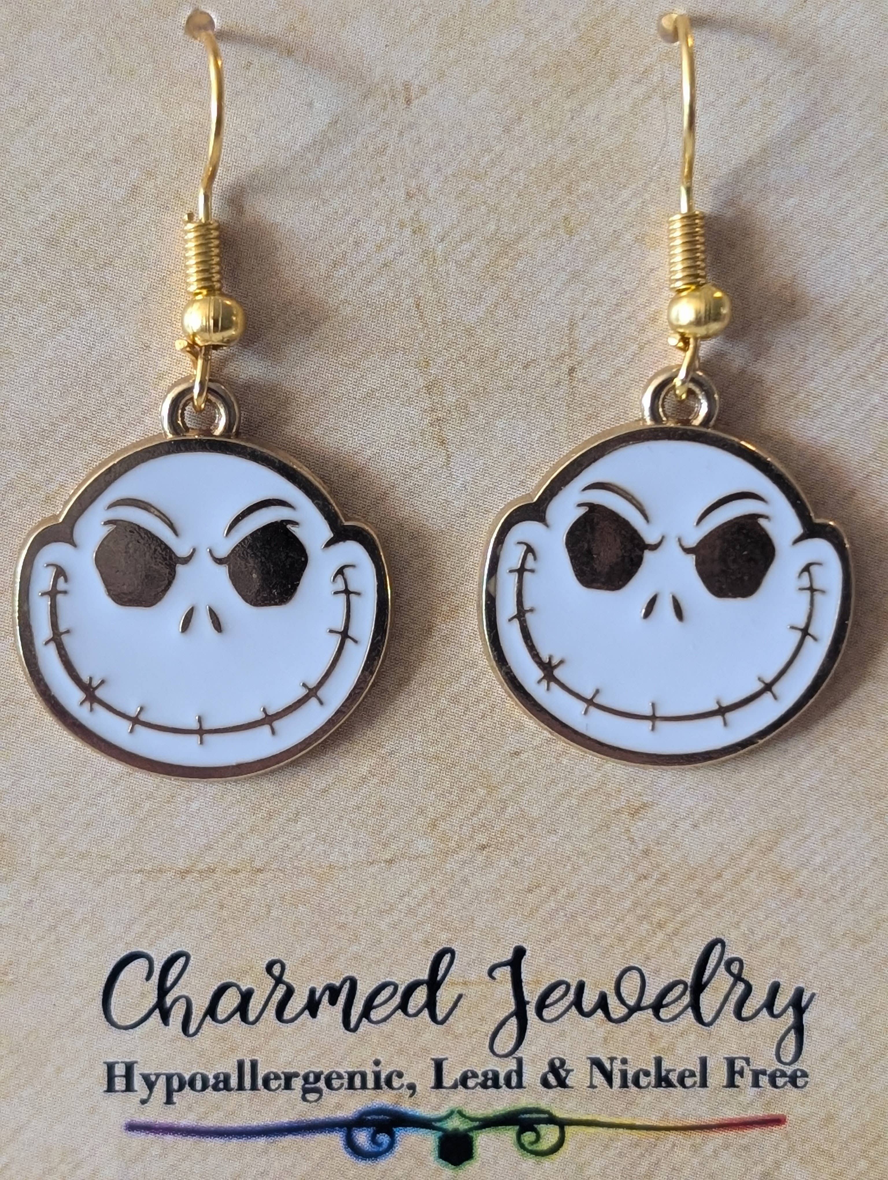 Con-Quest Crafts - Wholesale Charm/dangle bracelet - Nightmare Christmas Earrings, Necklaces & Zipper Pulls9