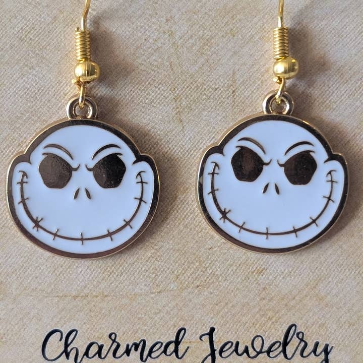 Con-Quest Crafts - Wholesale Charm/dangle bracelet - Nightmare Christmas Earrings, Necklaces & Zipper Pulls9