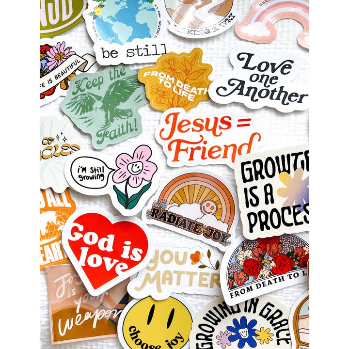 Elevated Faith - Vente Autocollant - 50 autocollants aléatoires2