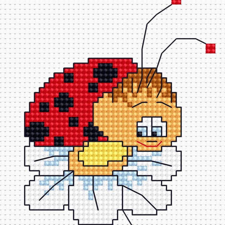 Cross Stitch Kit for Beginners - Kids Embroidery Kit B064 for wholesale by Luca-S