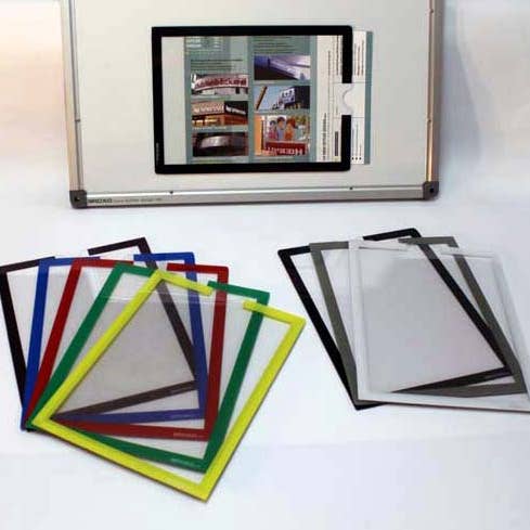 Portarotolo magnetico BROXO A4 chiuso - set di 5 per la vendita all'ingrosso da parte di Broxo