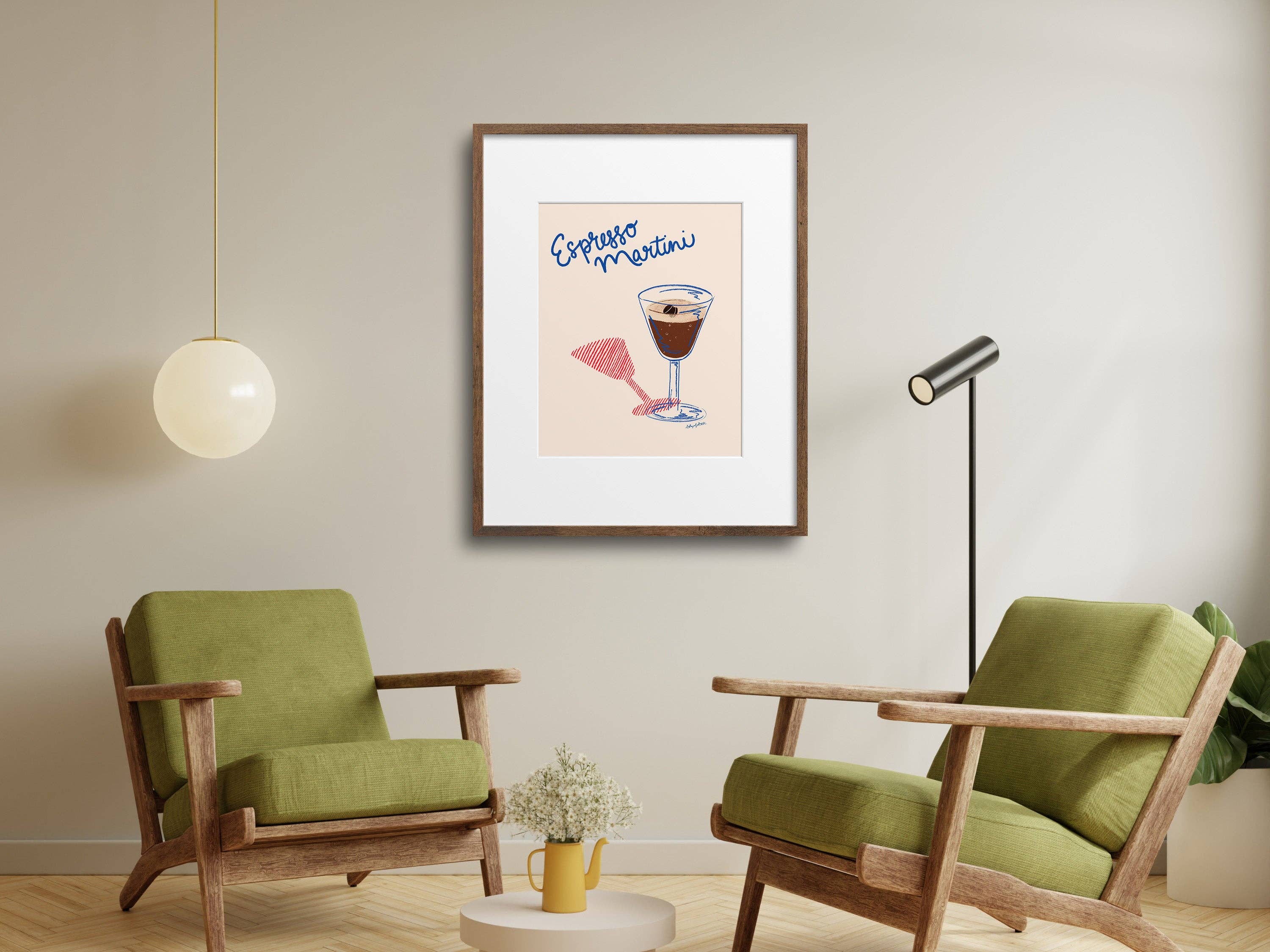 Art & Design by Shayna Sell - Wholesale Art Print - Espresso Martini Art Print7