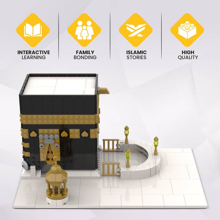 Kaaba bouwset - Instructies vol verhalen - 583 blokken voor wholesale door ALIFAAT