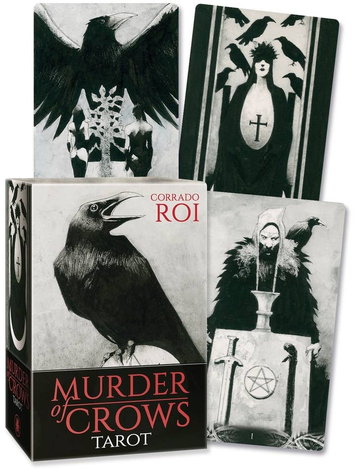 Grimoire of the Known | Murder of Crows Tarot by Corrado Roi for wholesale by Maison du Corbeau