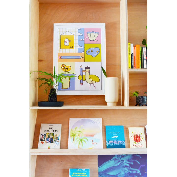 Bloemkolie – Großhandel Poster – Duck der Künstler Poster 50x70cm3