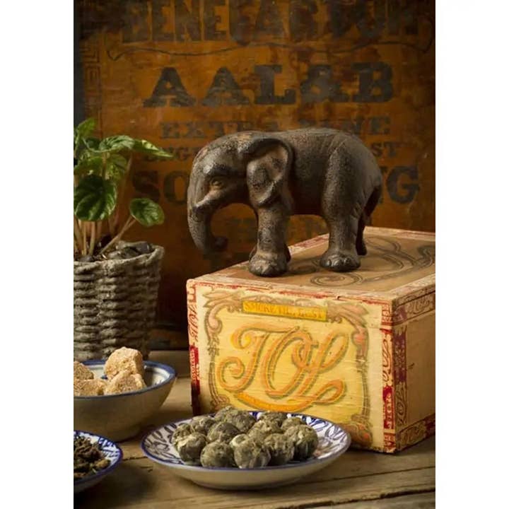 Vagabond Vintage - Venta al por mayor Figura decorativa - Elefante de hierro fundido Vagabond Vintage