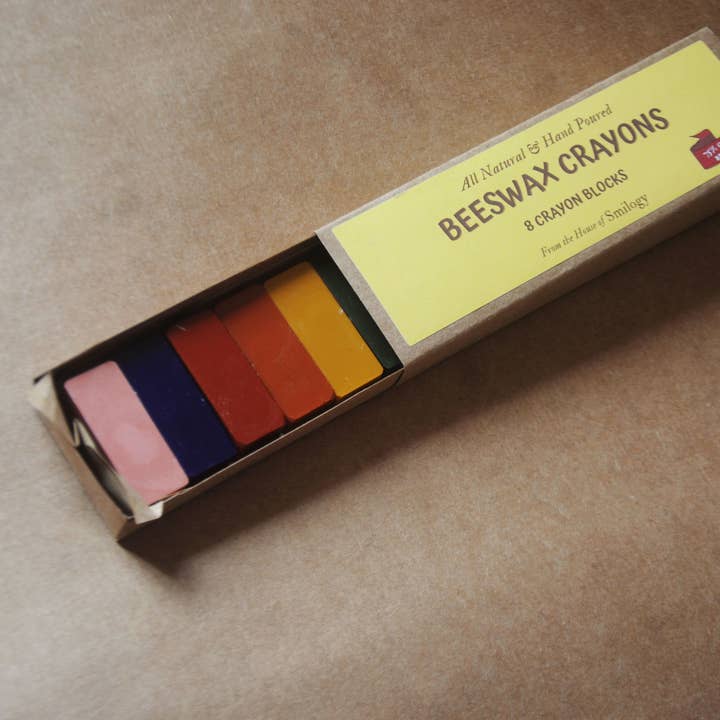 Smilogy Kids Ltd - Wholesale Crayons - Kids & Baby - All Natural & Hand Poured Beeswax Block Rubbing Crayons1