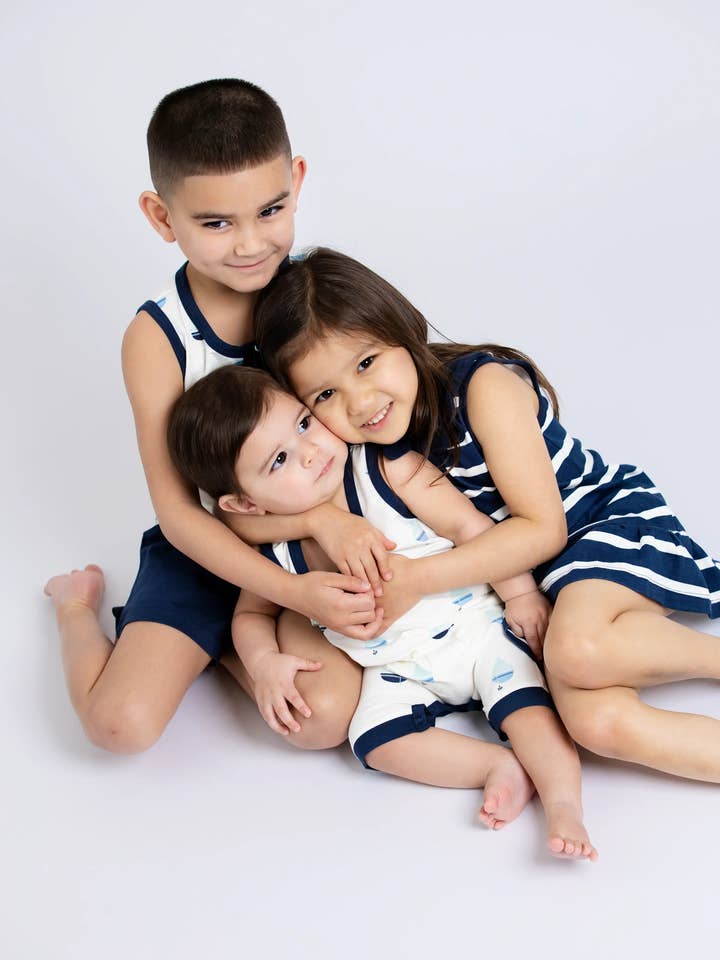 Monica + Andy - Wholesale Dress - Kids - Sailor Dress_Sailor Stripes