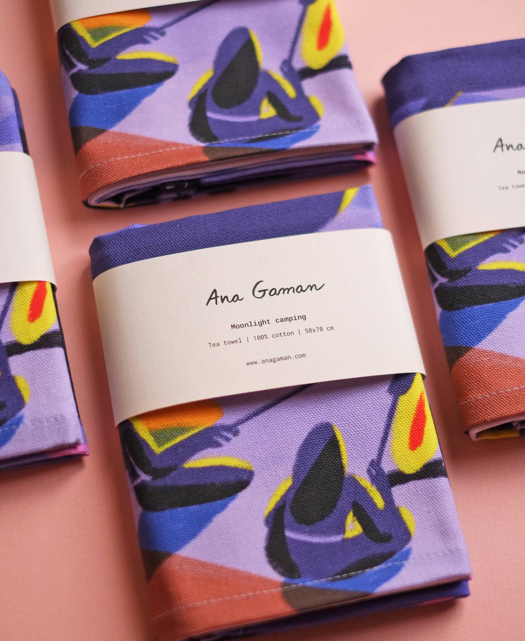 Ana Gaman - Wholesale Tea Towel - Tea towel | Ana Gaman Illustration4